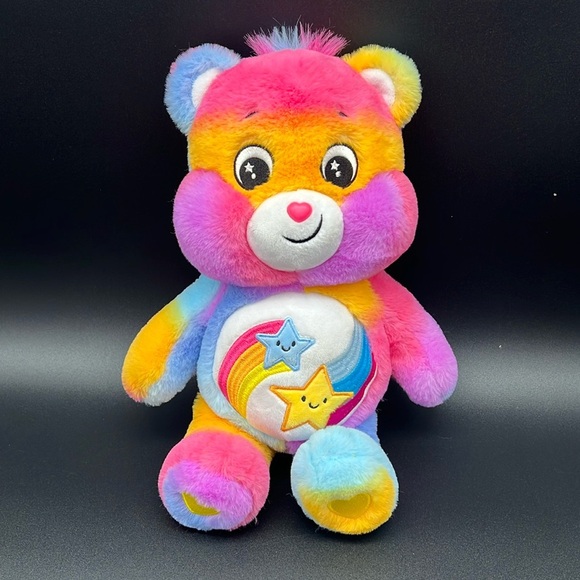 Other - “Dare to Care” Rainbow Care Bear 14” Plush Toy